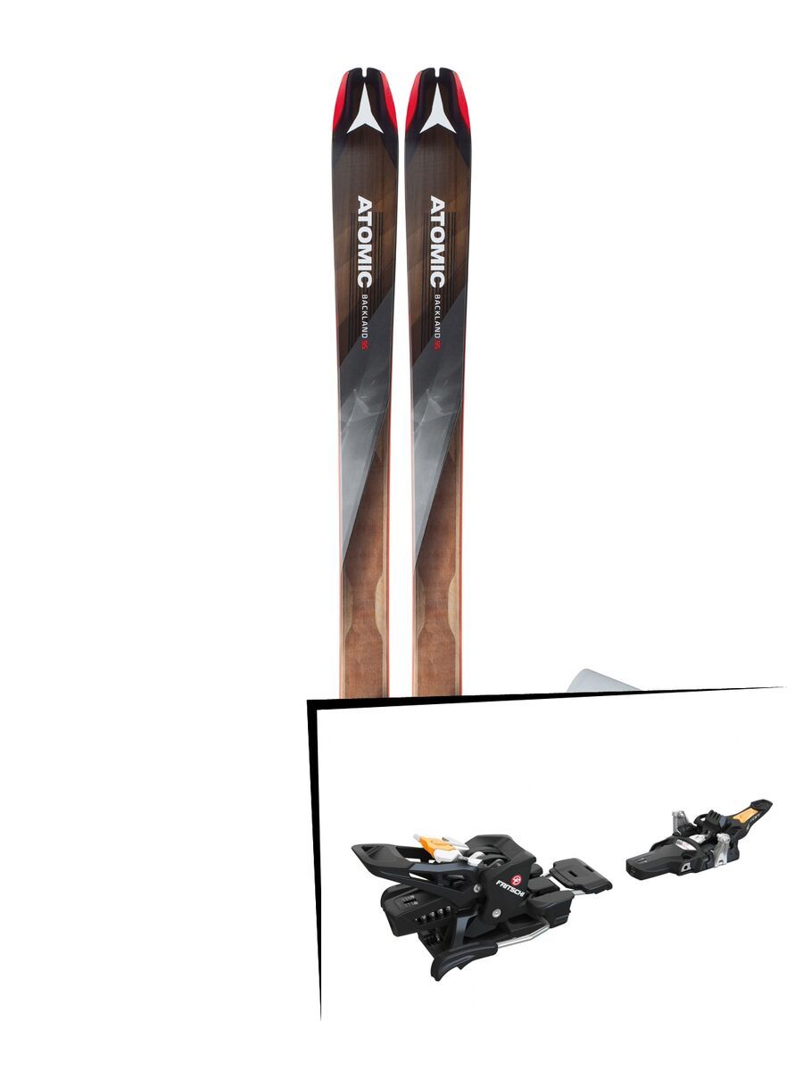 Set: Atomic Backland 95 + Hybrid Skin 95 2019 + Fritschi Tecton 12 - Bild 1