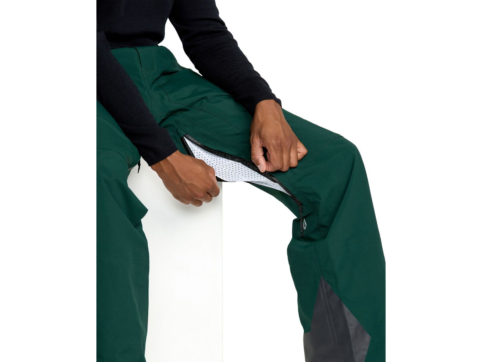 Volcom Guide Gore-Tex Pro Shell Pant, black green - Bild 5