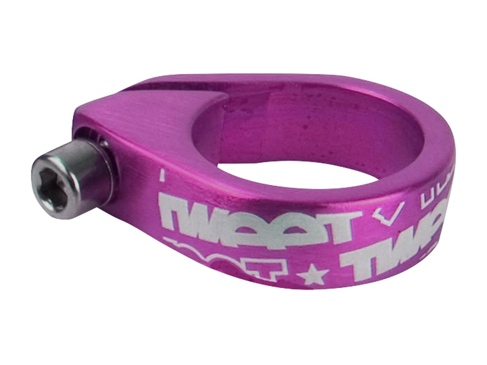 Spank Tweet Tweet Seat Post Clamp, purple - Bild 1