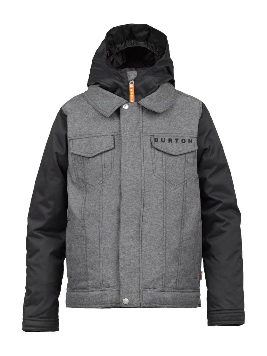 Burton Boys Denim Jacket, Black Wash/True Black - Bild 1