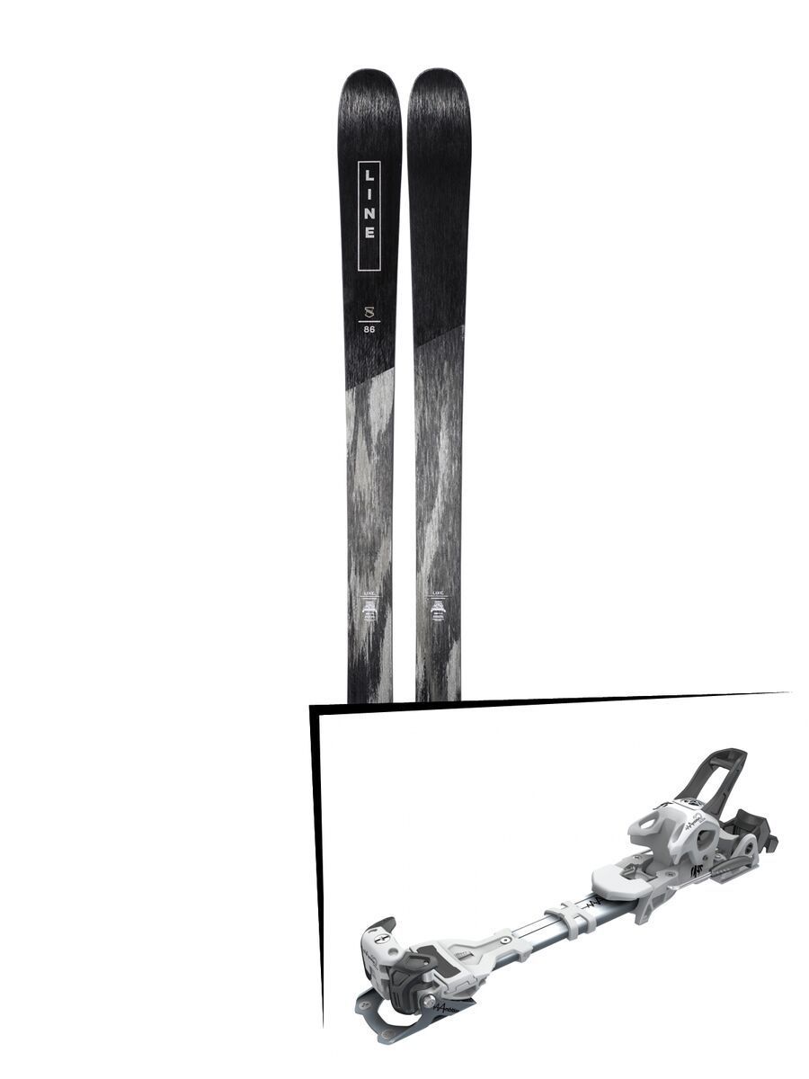 Set: Line Supernatural 86 2019 + Tyrolia Ambition 12 AT solid white black - Bild 1