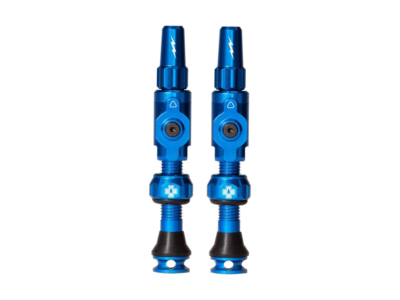 Muc-Off Big Bore Lite Tubeless Valves - 35 mm, blue - Bild 1