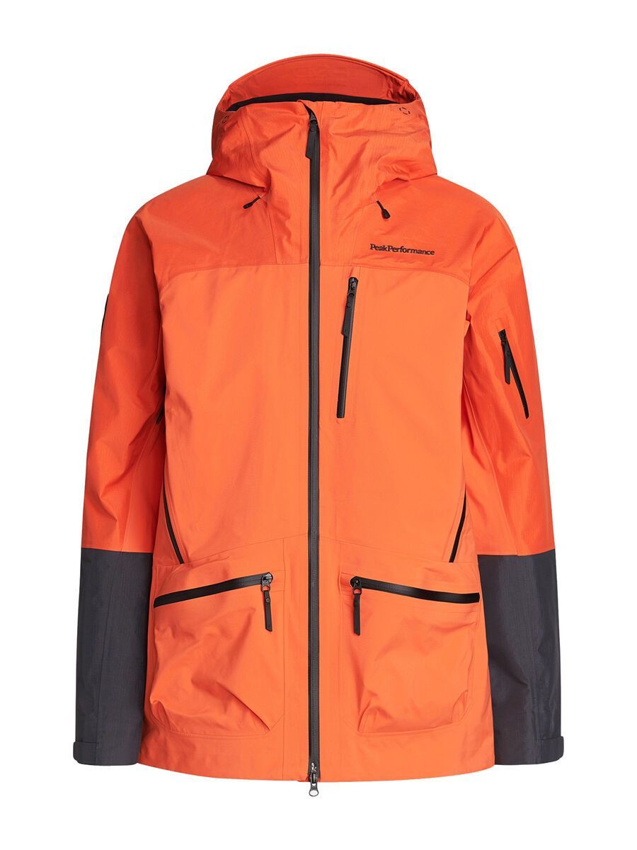 Peak Performance Vislight Pro Jacket, zeal orange/motion - Bild 1
