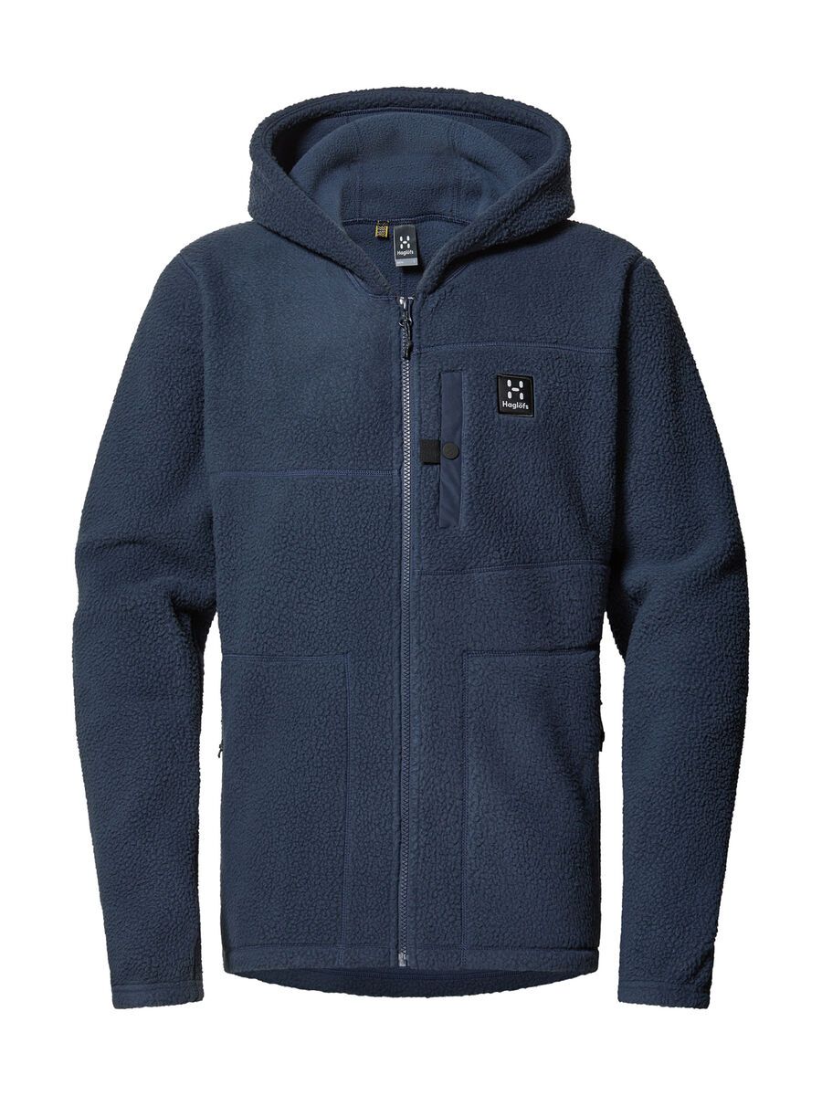 Haglöfs Malung Pile Hood Men, tarn blue - Bild 1