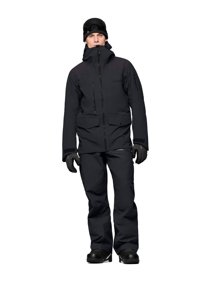 Norrona tamok dri3 Jacket M's, caviar black - Bild 4