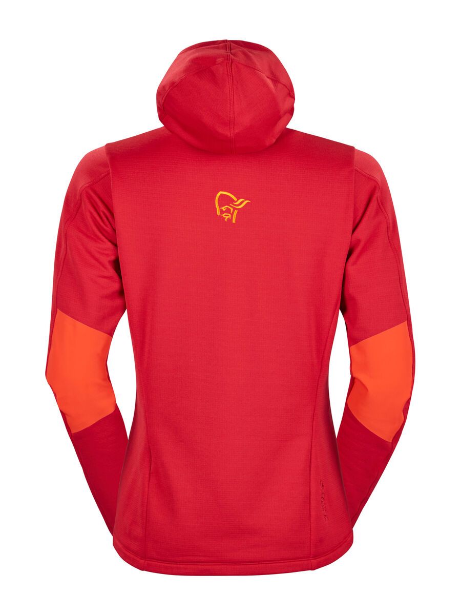 Norrona Women Lyngen Powerstretch Pro Hoodie, jester red - Bild 2