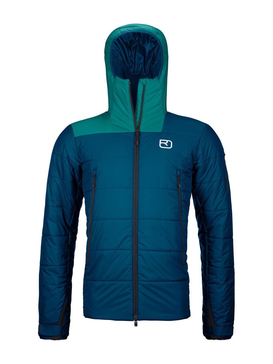 Ortovox Swisswool Zinal Jacket M, petrol blue - Bild 1