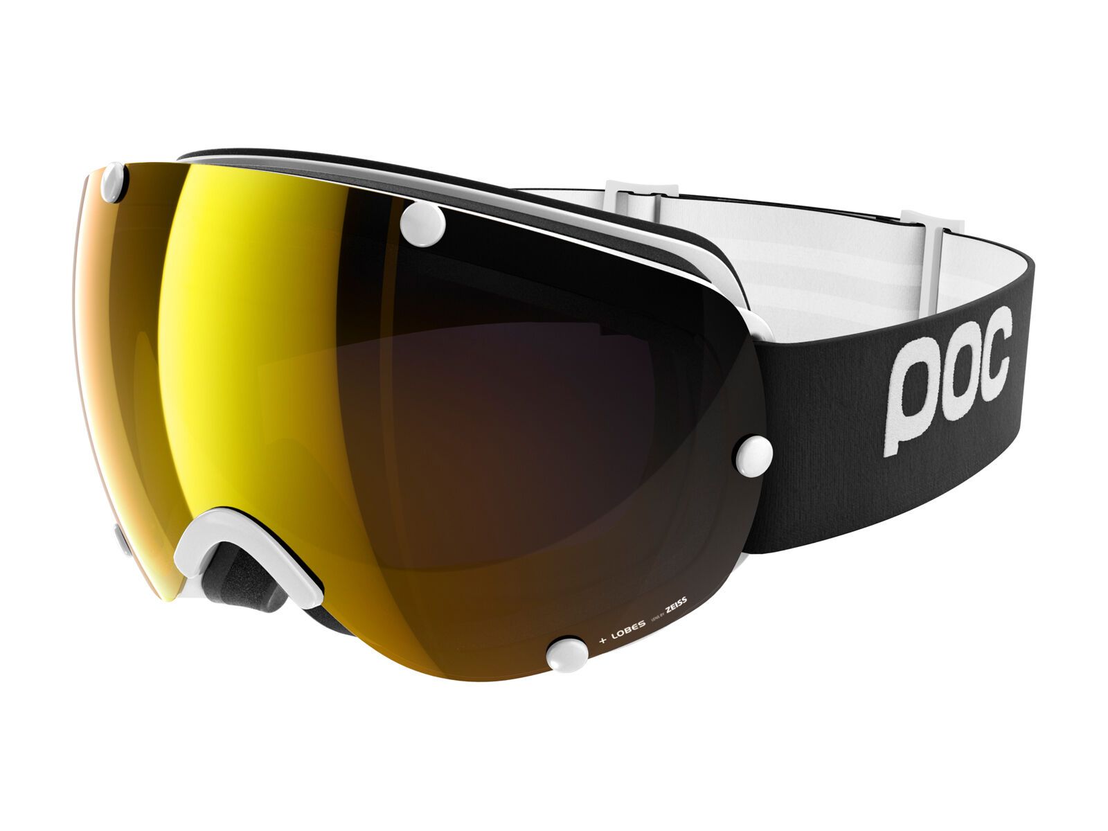 POC Lobes, uranium black/Lens: pink gold mirror - Bild 1