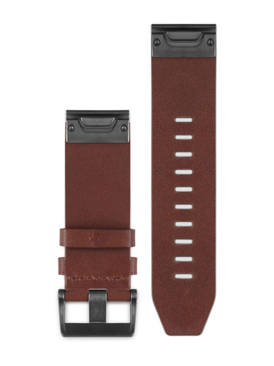 Garmin QuickFit Armband Leder, braun - Bild 1