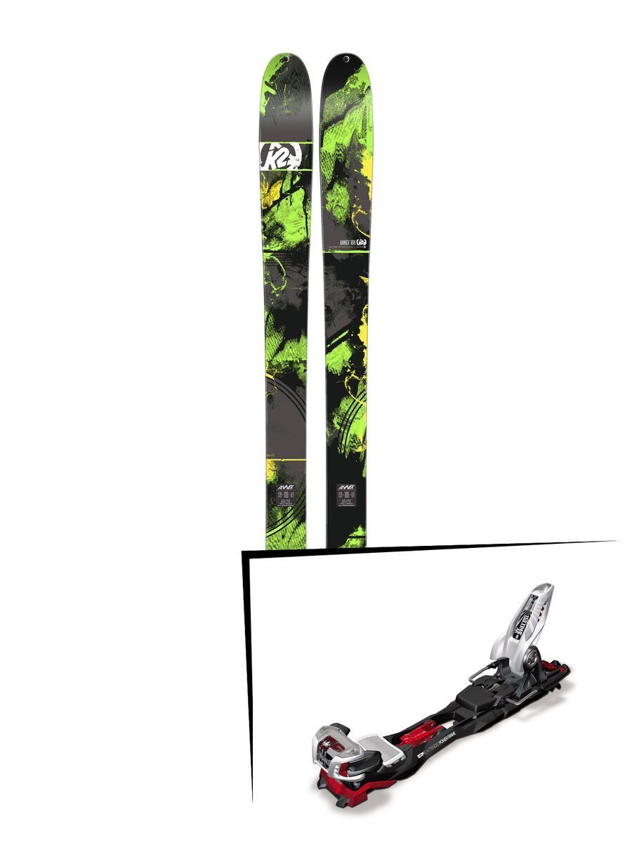 K2 SKI Set: Annex 108 2015 + Marker Baron EPF 13 - Bild 1