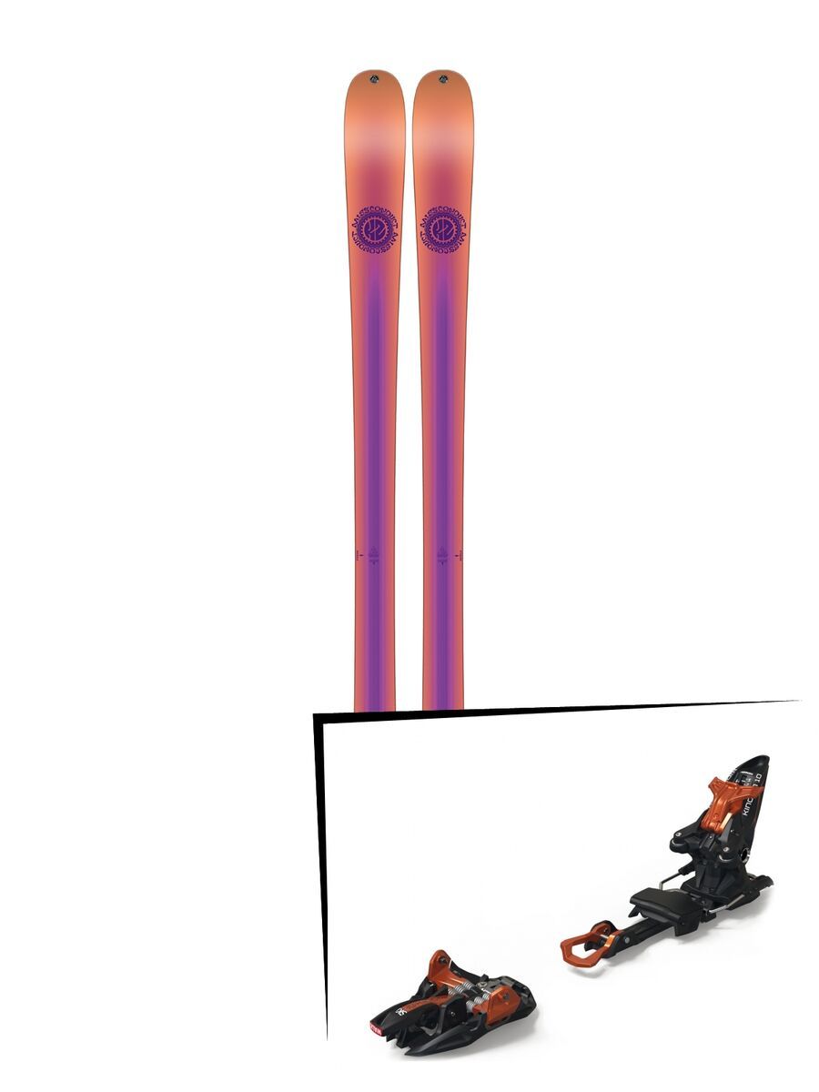 Set: K2 SKI Missconduct 2018 + Marker Kingpin 10 black/copper - Bild 1