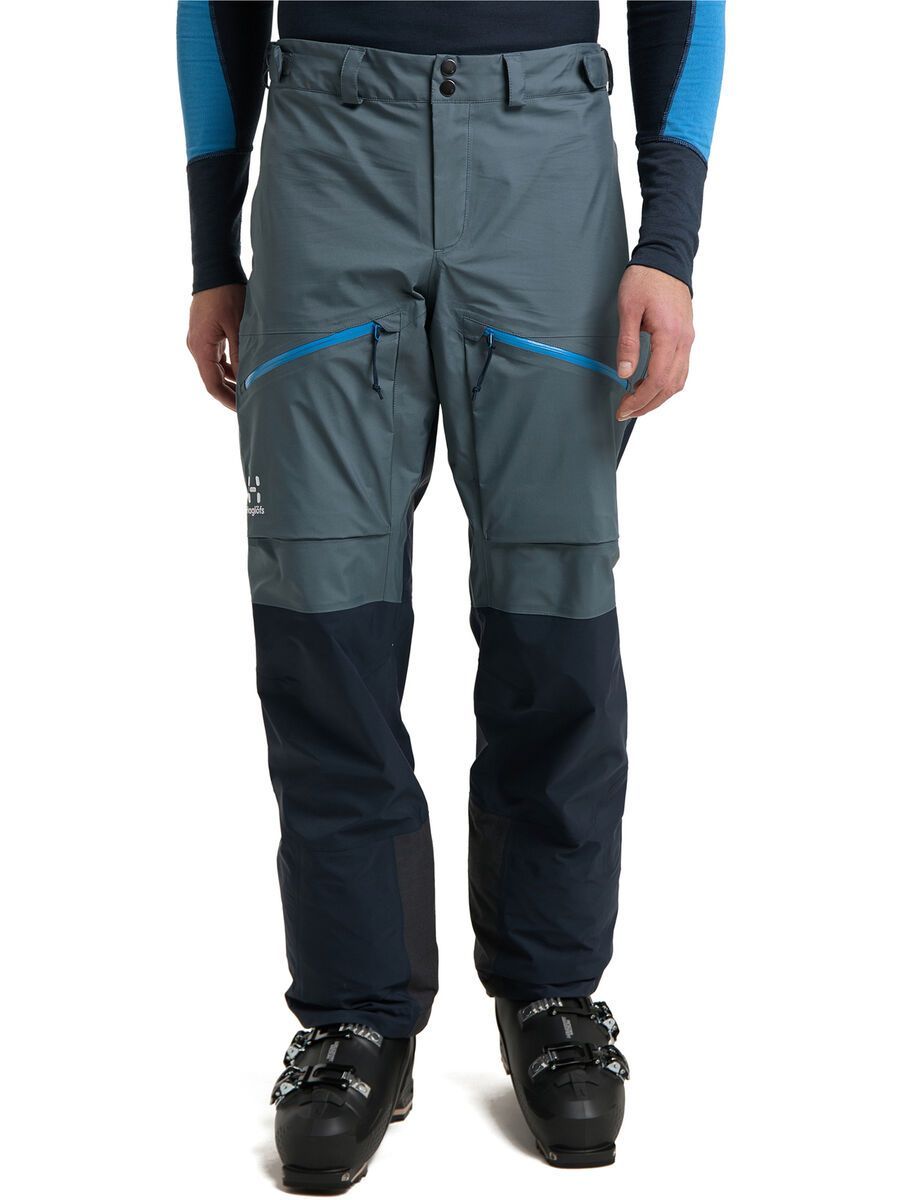 Haglöfs Vassi Touring GTX Pant Men, steel blue/tarn blue - Bild 3