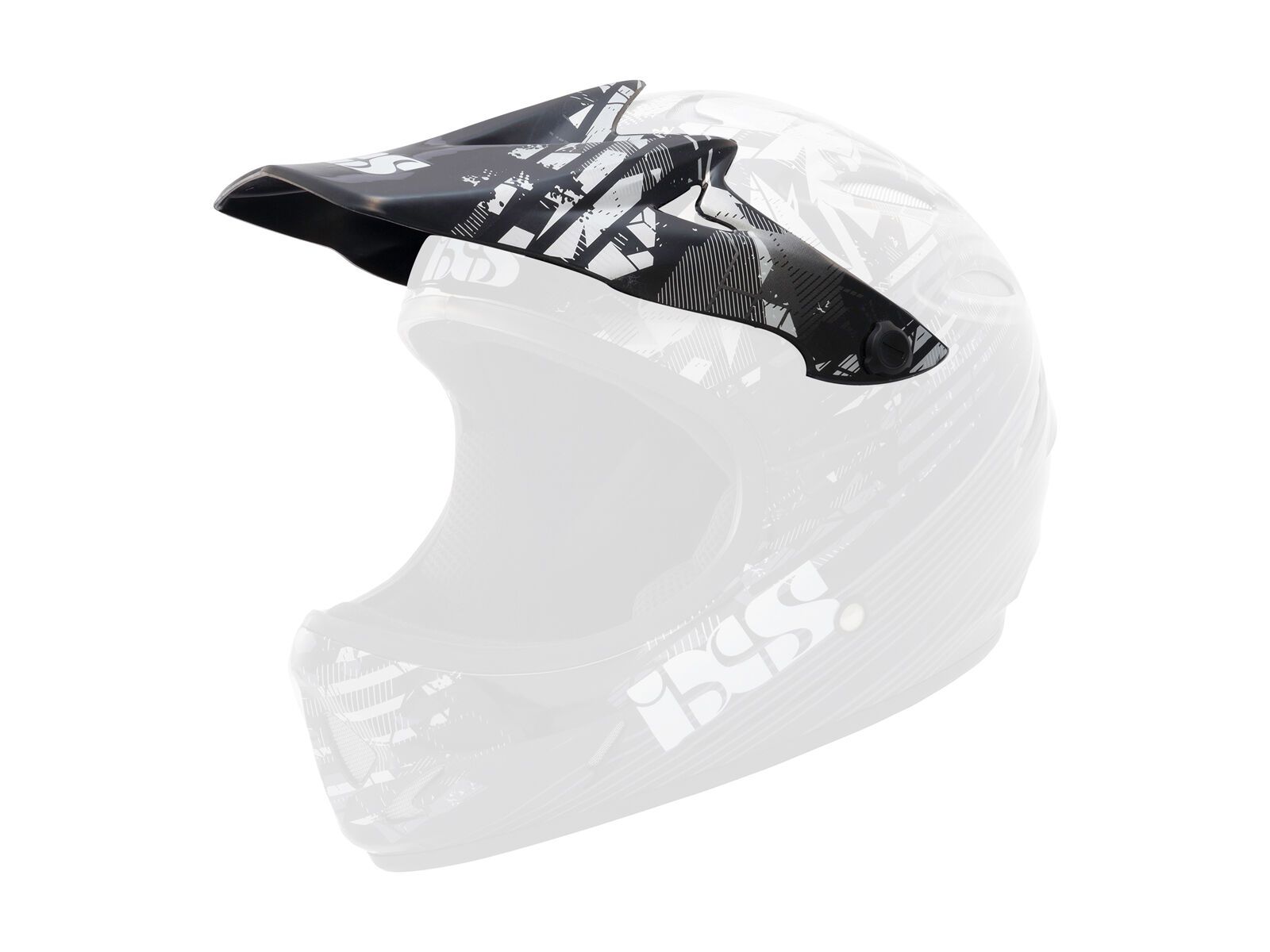 IXS Visier + Pin Phobos Velvet, black - Bild 1