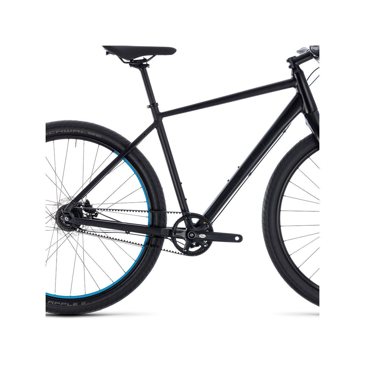 *** 2. Wahl *** Cube Hyde Pro 2018, black´n´blue - Urbanbike | Größe 54 cm - Bild 3