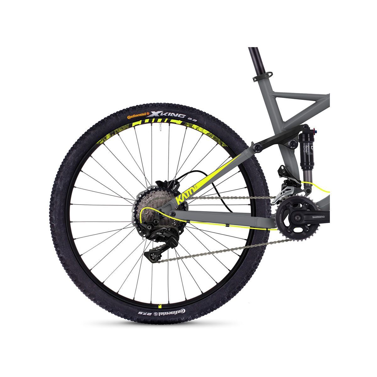 Ghost Kato FS 3.7 AL, micro chip gray/neon yellow - Bild 4