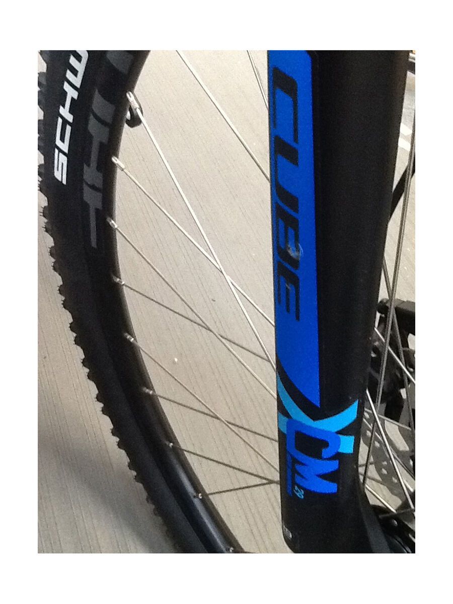 *** 2. Wahl *** Cube Aim Race 29 2017, black´n´blue - Mountainbike | Größe 19 Zoll - Bild 3