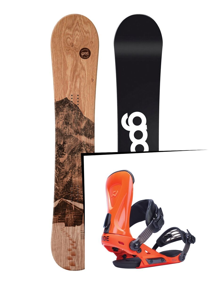 Set: goodboards Wooden 2017 + Ride Revolt (1770168S) - Bild 1