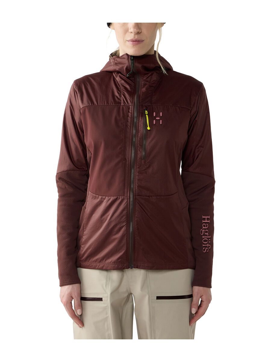 Haglöfs Nallo Touring Hybrid Mid Women, maroon trail - Bild 3