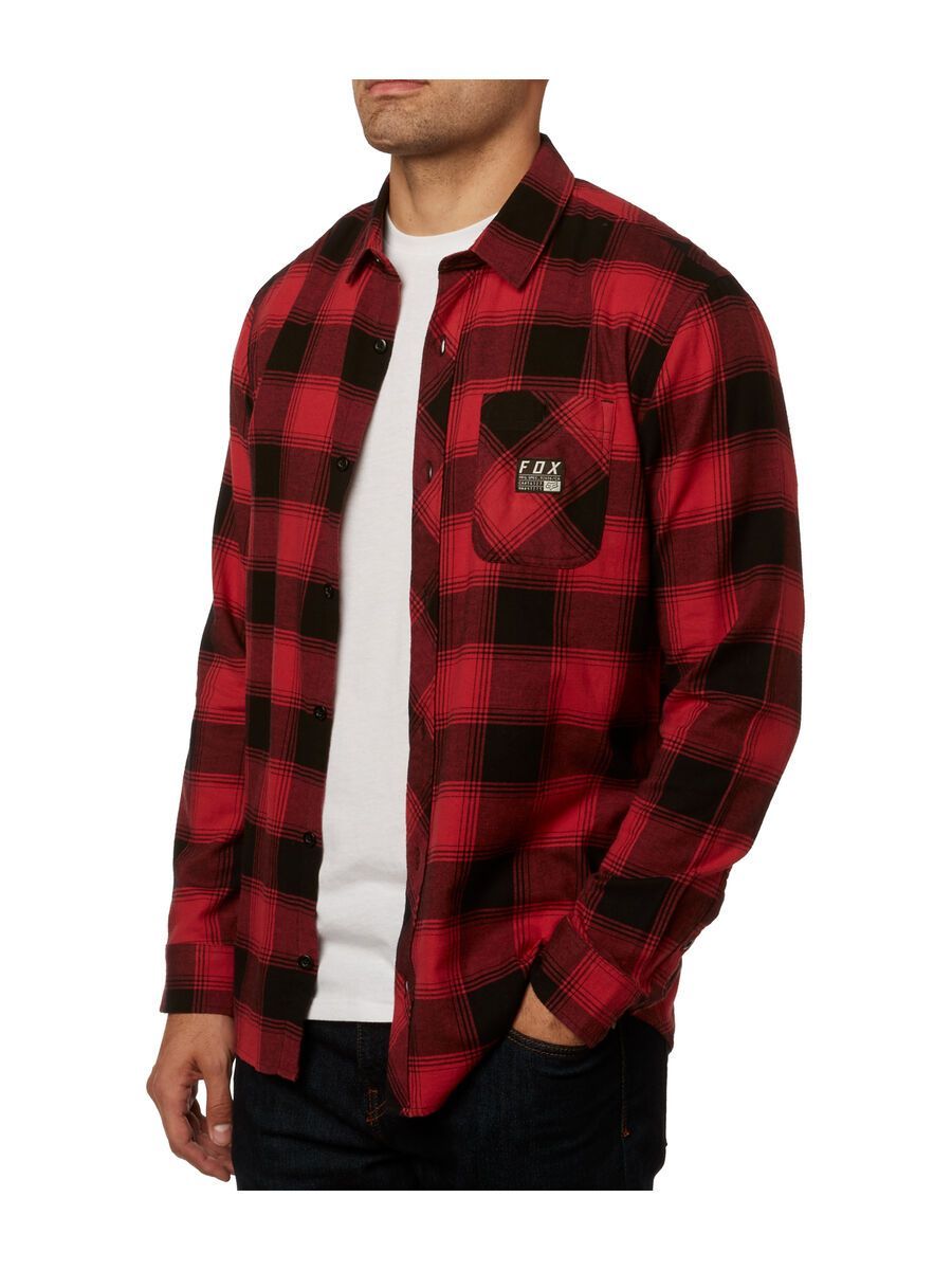 Fox Longview LTWT Flannel, rio red - Bild 8