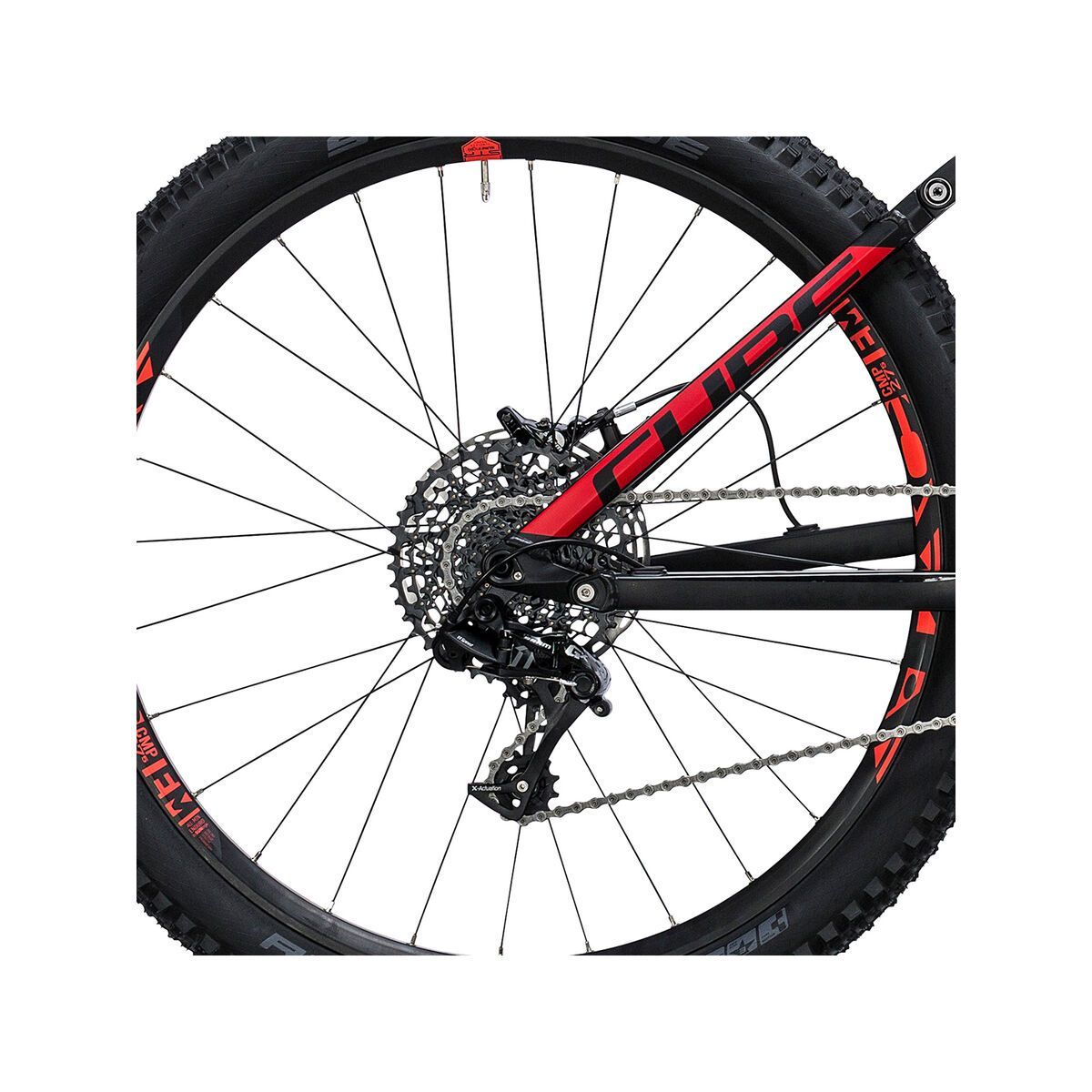 Cube Stereo 160 HPA Race 27.5, black´n´red - Bild 4