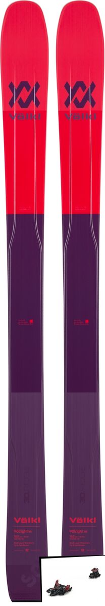 Set: Völkl 90Eight W 2019 + Marker Alpinist 12 (2319300) - Bild 1