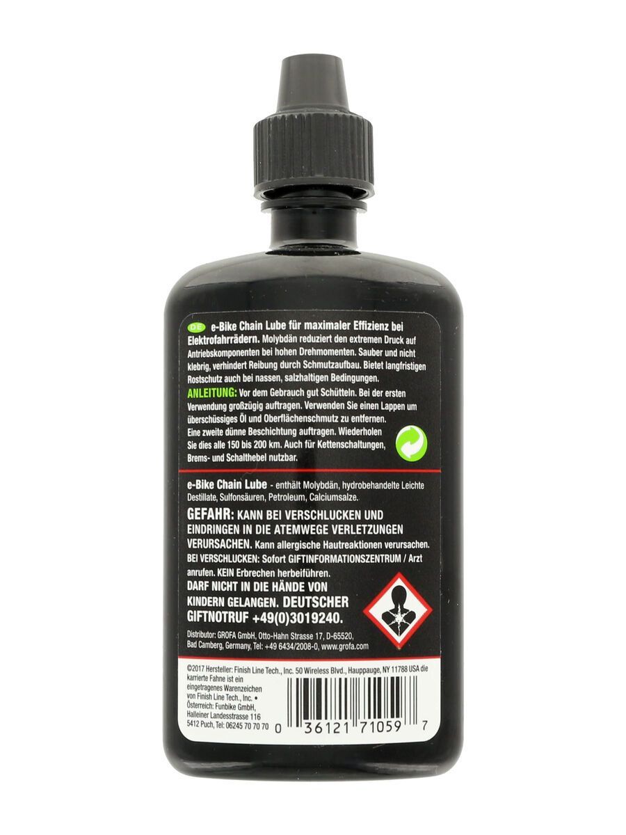 Finish Line e-Bike Chain Lube - 120 ml - Bild 2