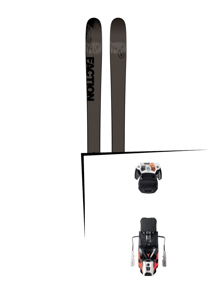 Set: Faction Dictator 2.0 2019 + Atomic Warden MNC 13 white/black/orange - Bild 1