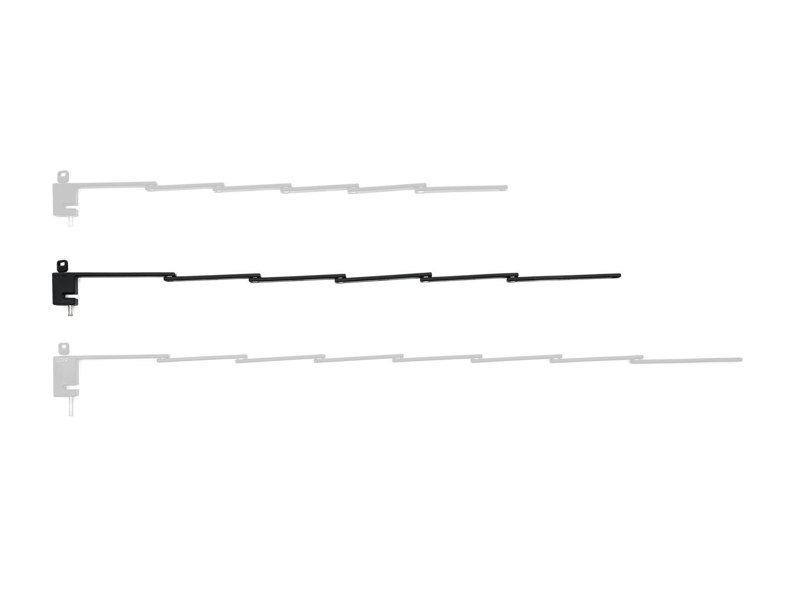 Cube Acid Faltschloss Rigid Pure K100 Twin Pack, black - Bild 4