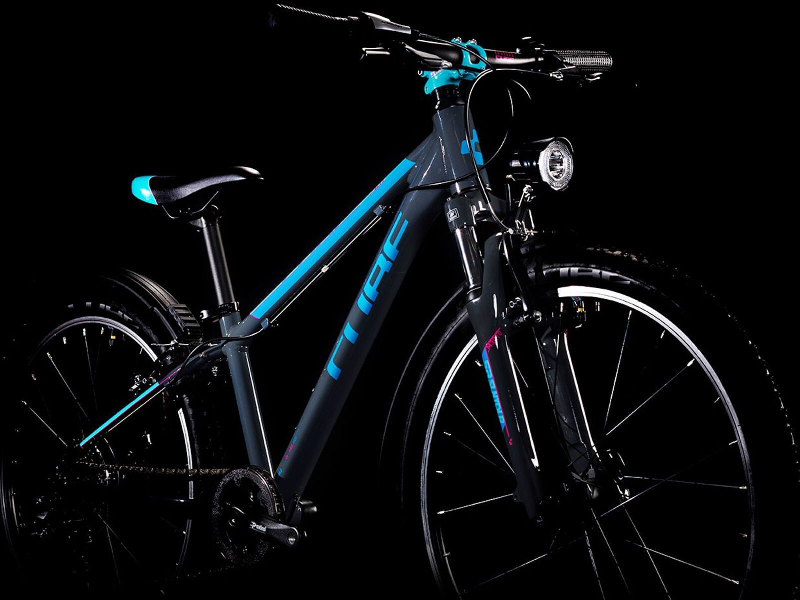 Cube Access 240 Allroad, grey´n´blue´n´pink - Bild 2