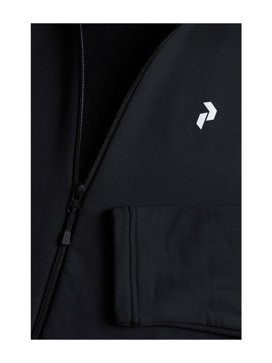 Peak Performance Rider Zip Hood, black - Bild 4