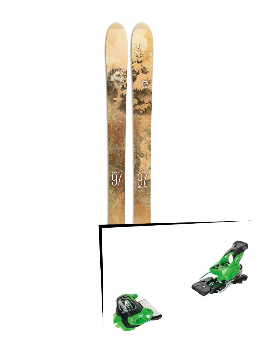 Set: Icelantic Vanguard 97 2017 + Tyrolia Attack² 16 GW (2020404) - Bild 1