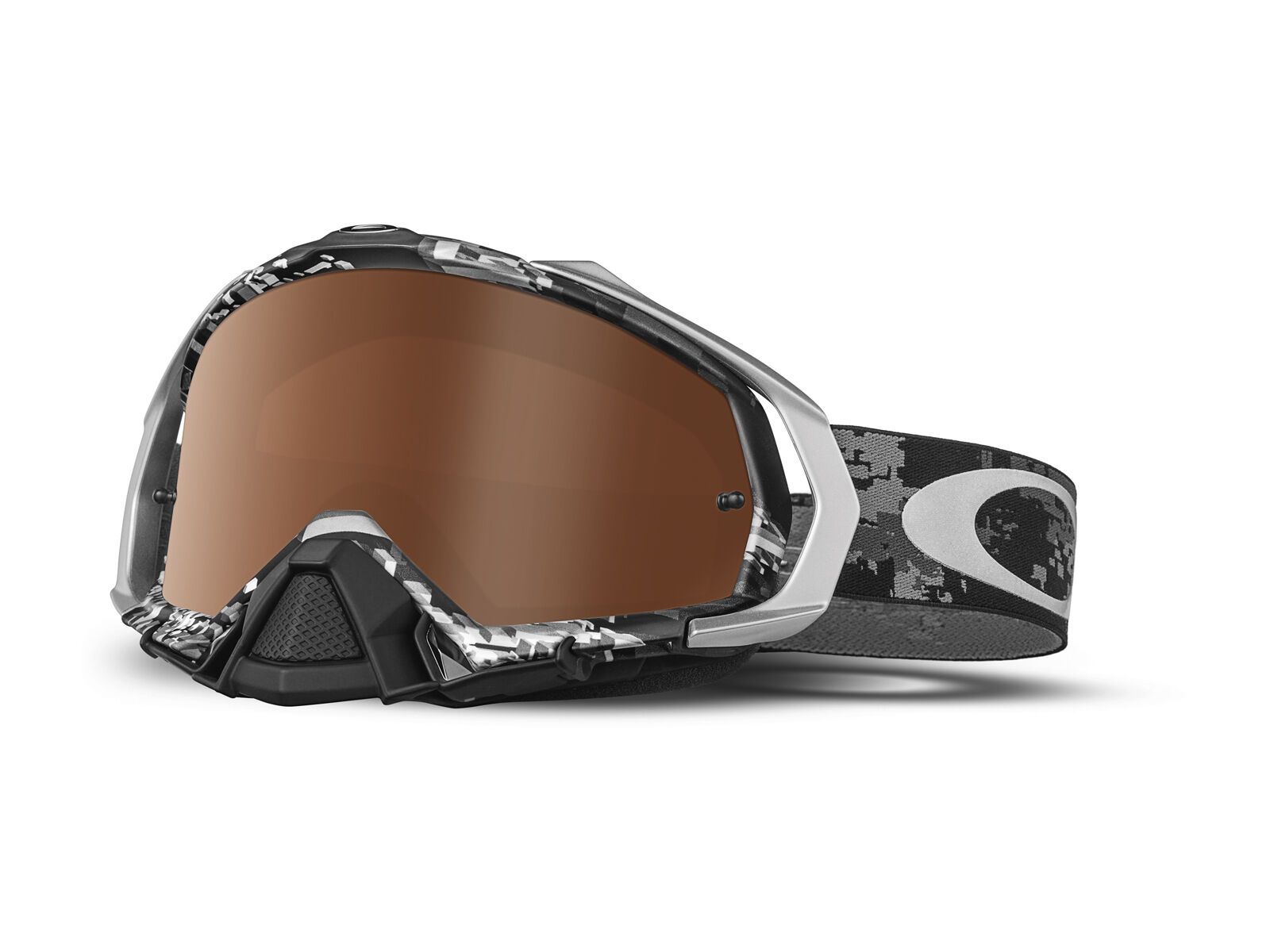 Oakley Mayhem Pro MX, stealth camo/Lens: black iridium - Bild 1