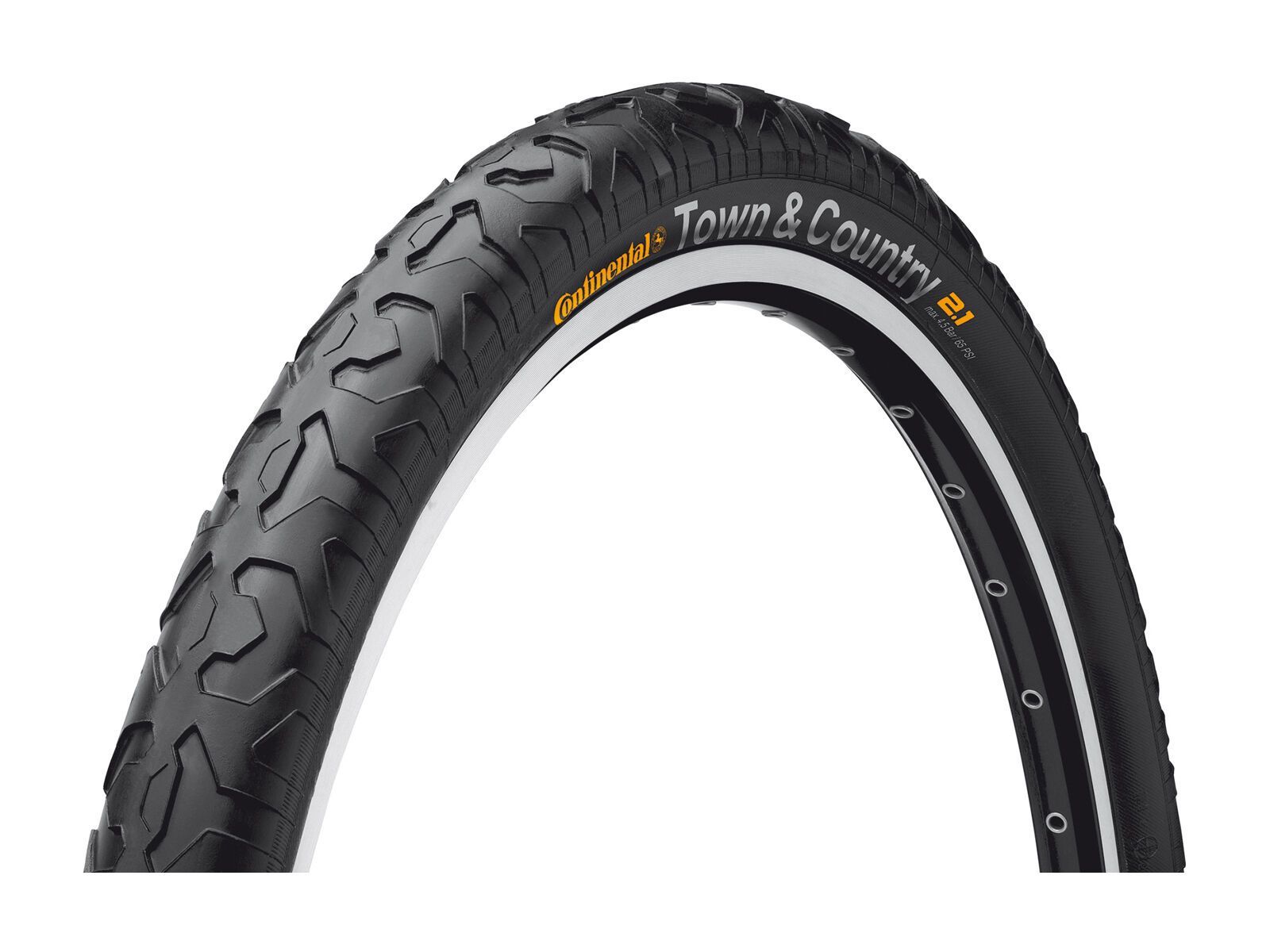 Continental Town & Country Sport, 26 Zoll, black - Bild 1