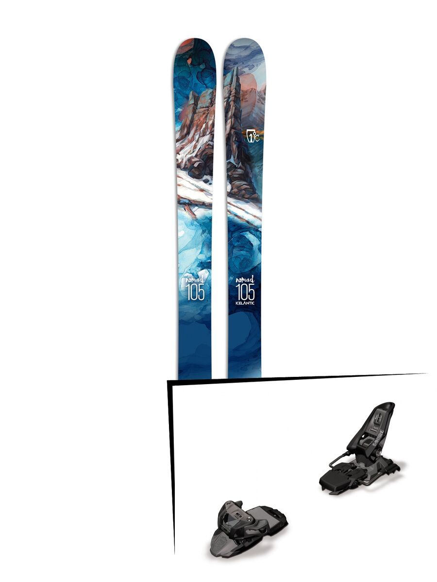 Set: Icelantic Nomad 2017 + Marker Squire 11 (1685469) - Bild 1