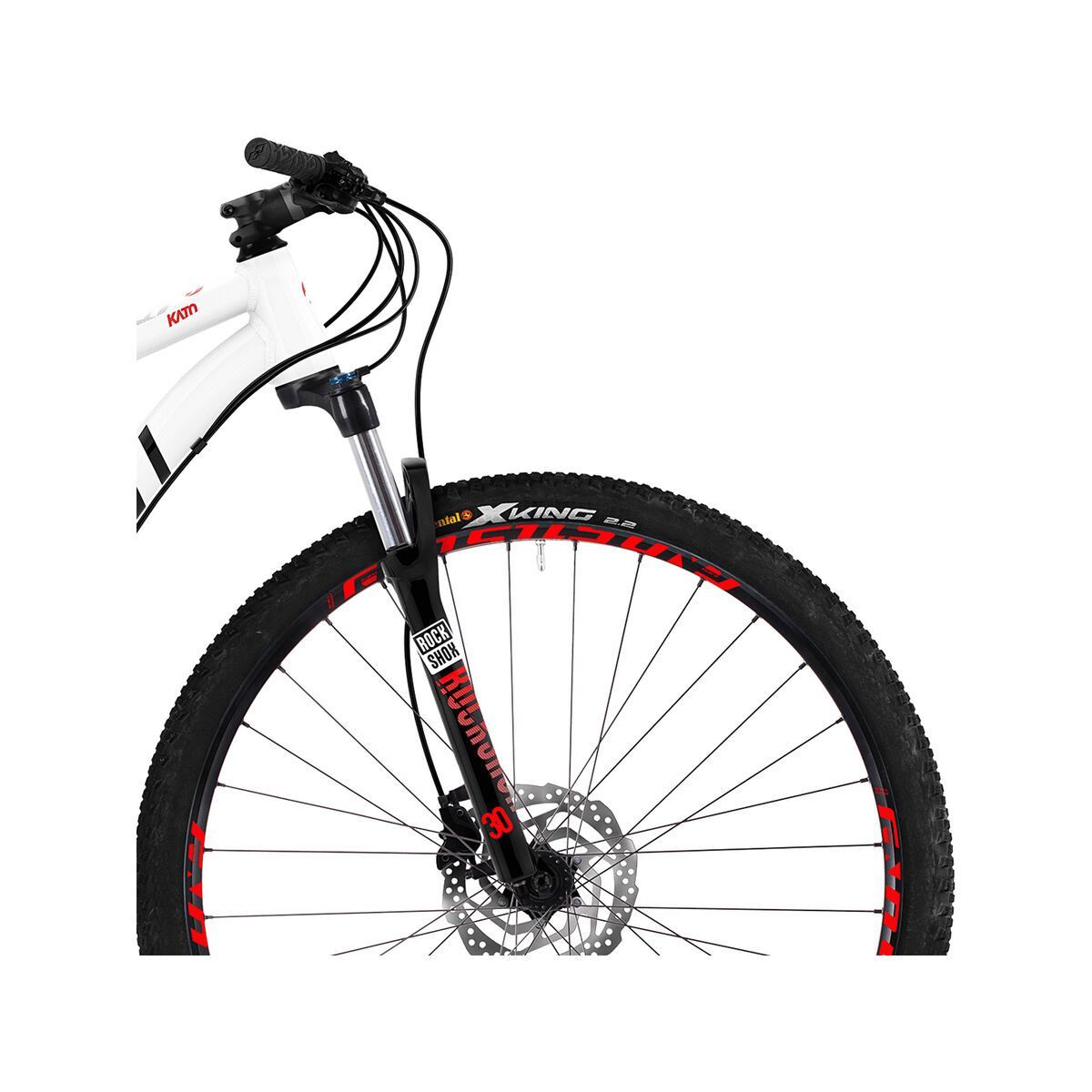 Ghost Kato 7.9 AL, star white/night black/fiery red - Bild 7