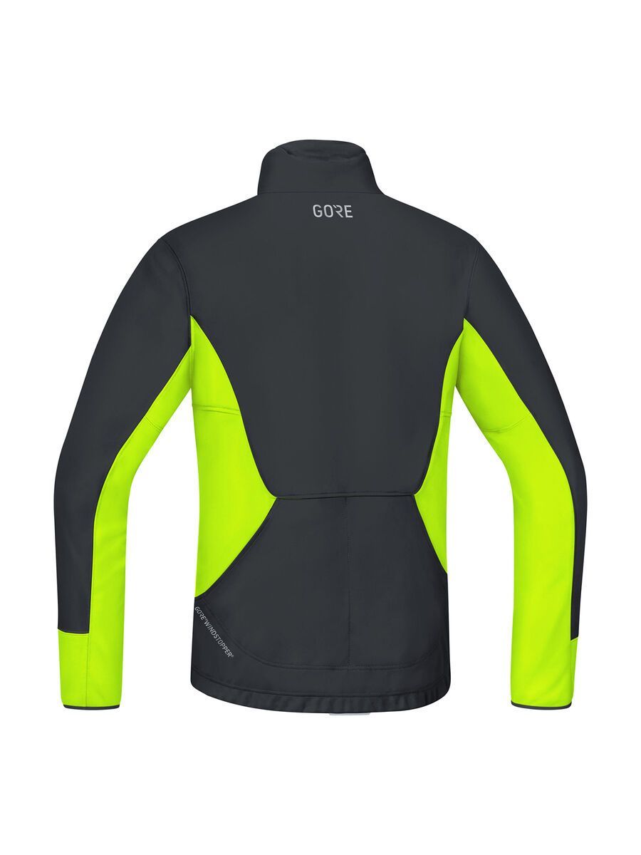 GOREWEAR C5 Gore Windstopper Thermo Trail Jacke, neon yellow/black - Bild 3