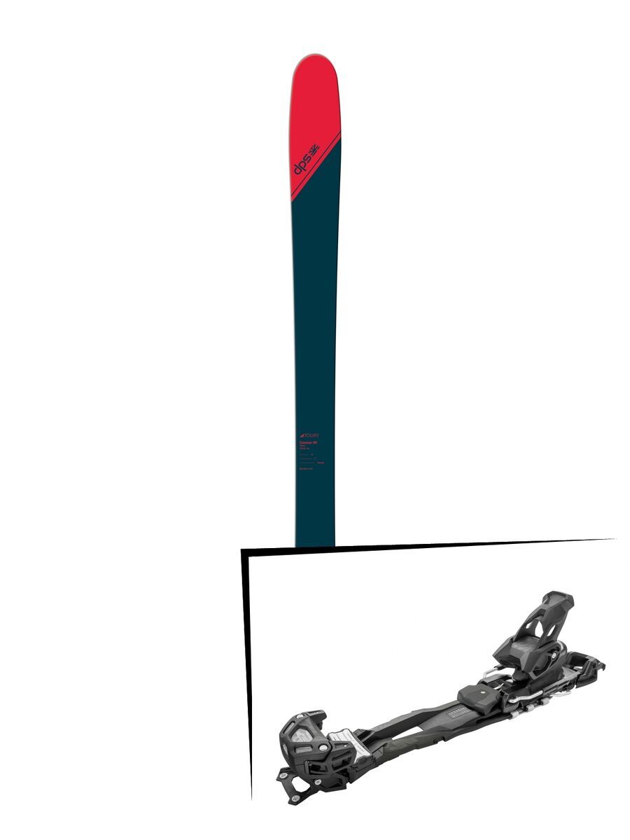 Set: DPS Skis Cassiar 95 Tour1 2018 + Tyrolia Adrenalin 13 AT solid black - Bild 1