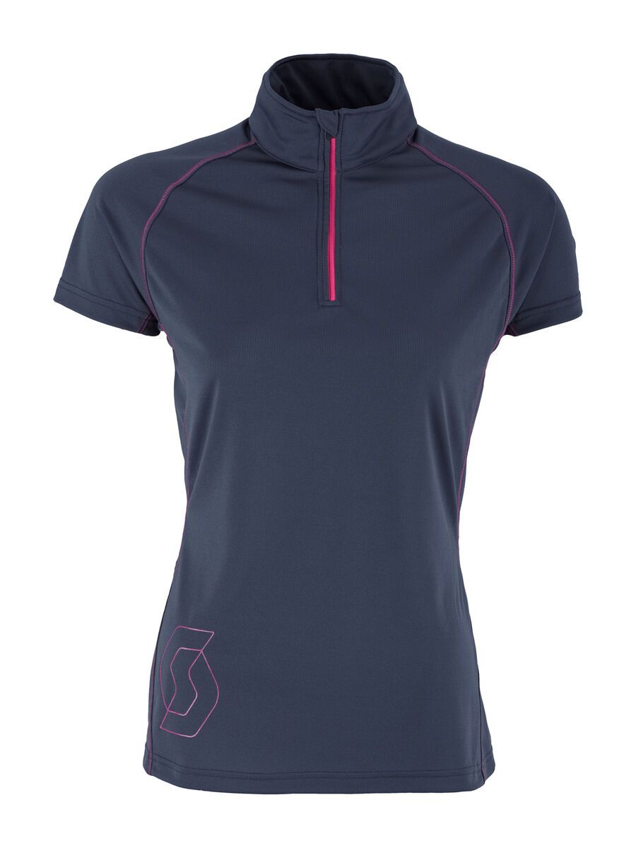 Scott Womens Trail MTN 10 s/sl 1/4 zip Shirt, blue nights - Bild 1