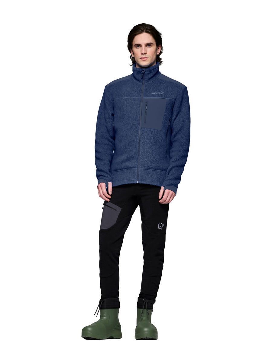 Norrona trollveggen warm3 Jacket M's, indigo night - Bild 3