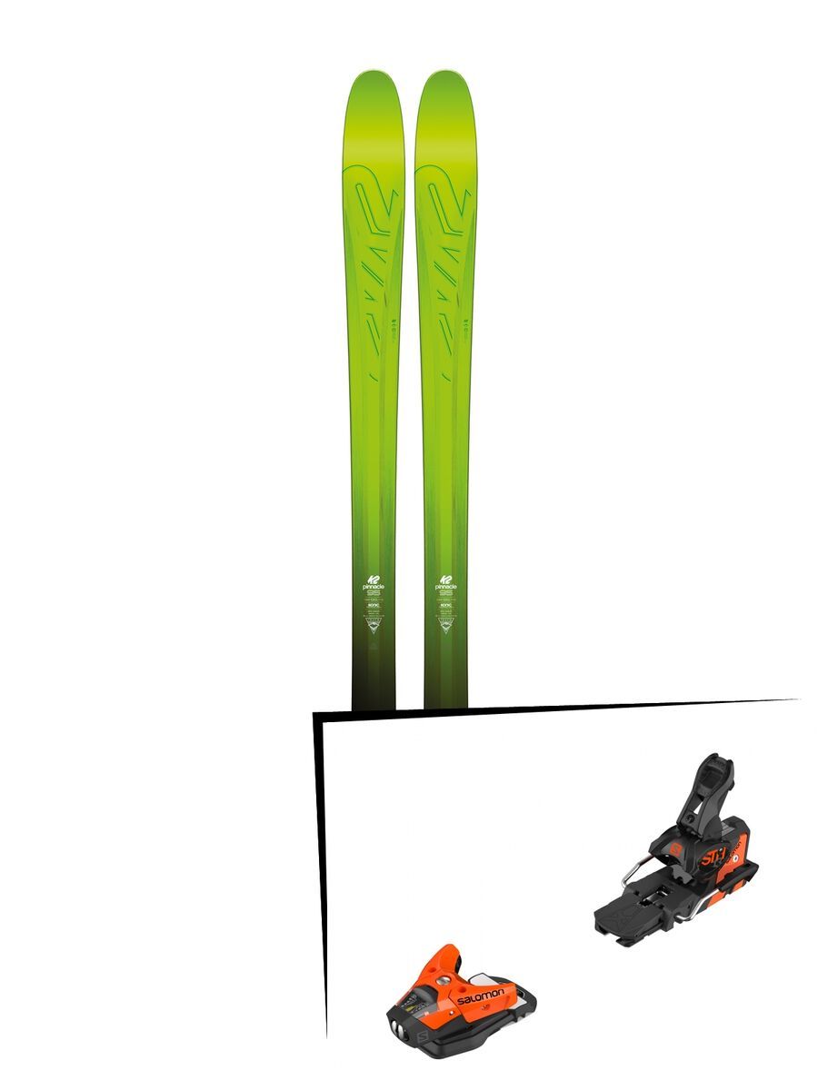 Set: K2 SKI Pinnacle 95 2017 + Salomon STH2 WTR 13 (2212356) - Bild 1