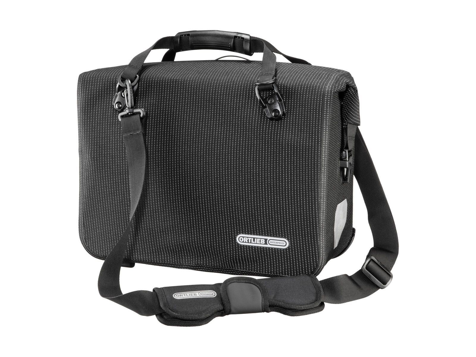 ORTLIEB Office-Bag High-Vis QL3.1, black reflective - Bild 1
