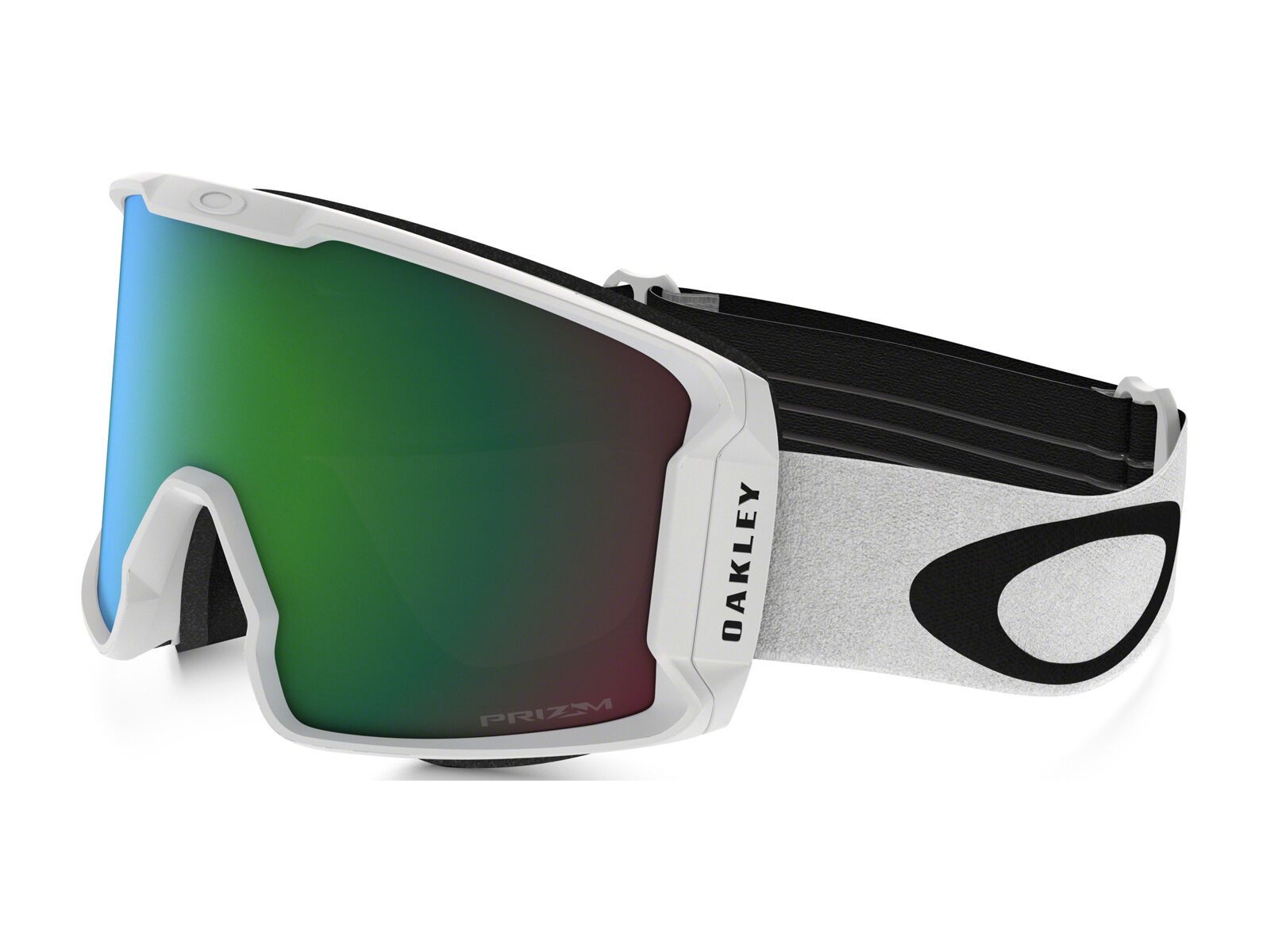 Oakley Line Miner - Prizm Jade Iridium, matte white - Bild 1