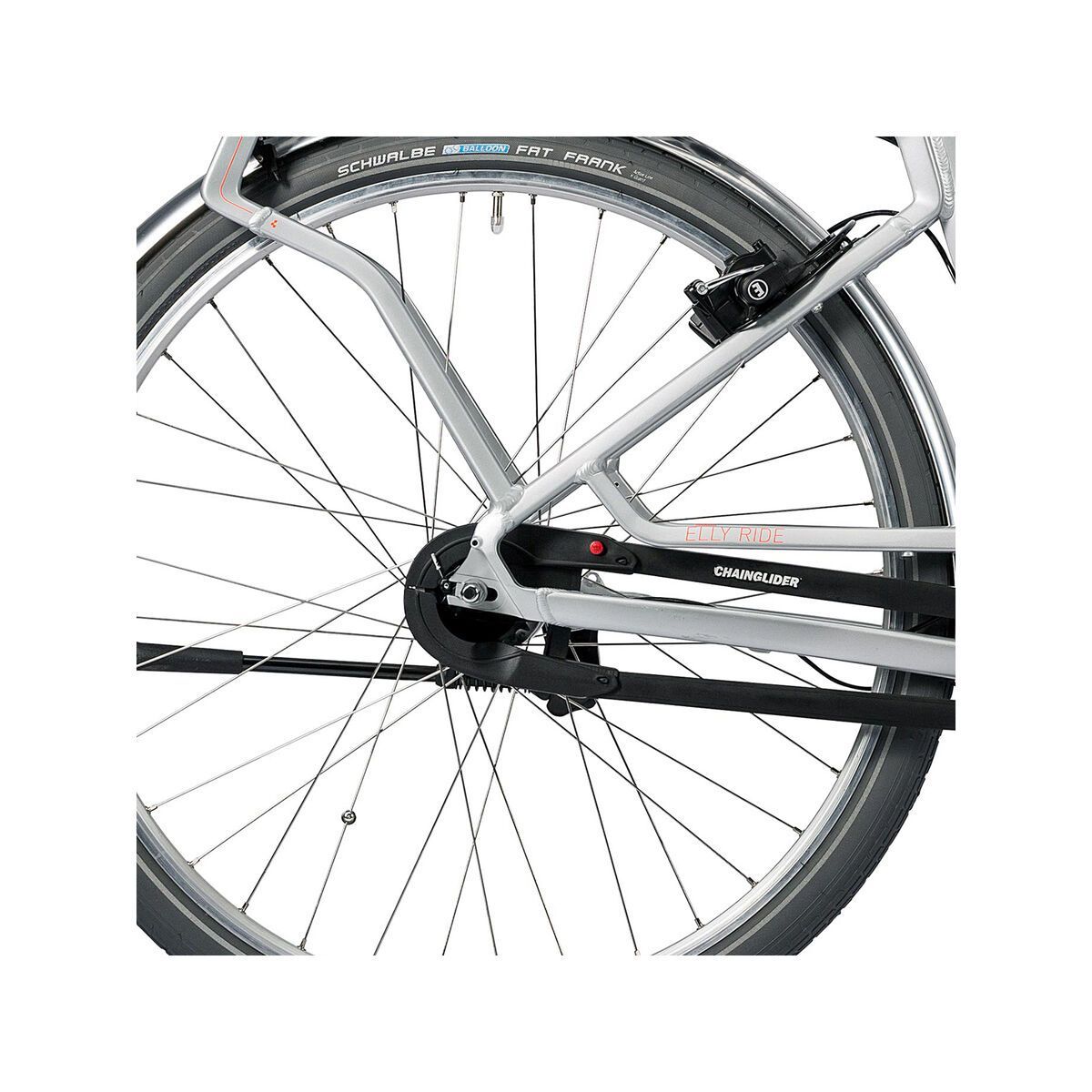 Cube Elly Cruise Hybrid 400 Easy Entry, silver´n´flashred - Bild 4