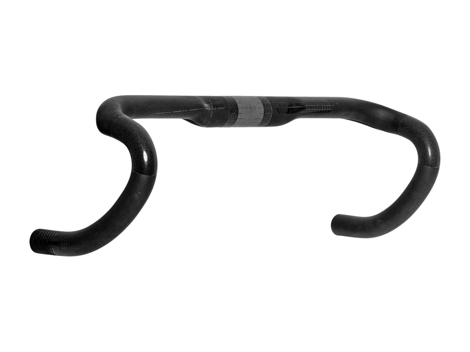 Cube Rennradlenker Wing Race Carbon, glossy black´n´grey - Bild 1