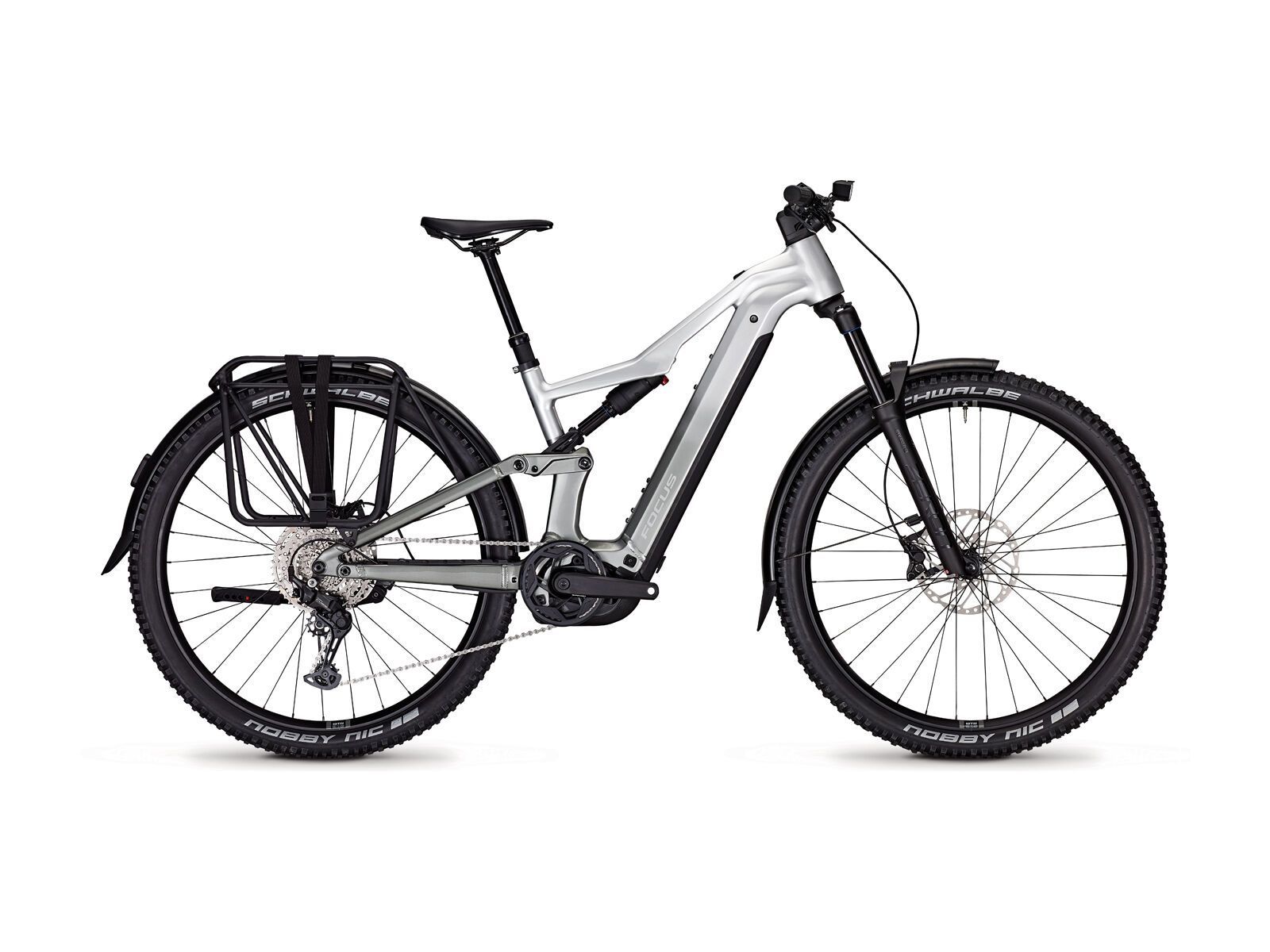 Focus Thron² 6.7 EQP - 600 Wh, nepalsilver/steelgrey - Bild 1