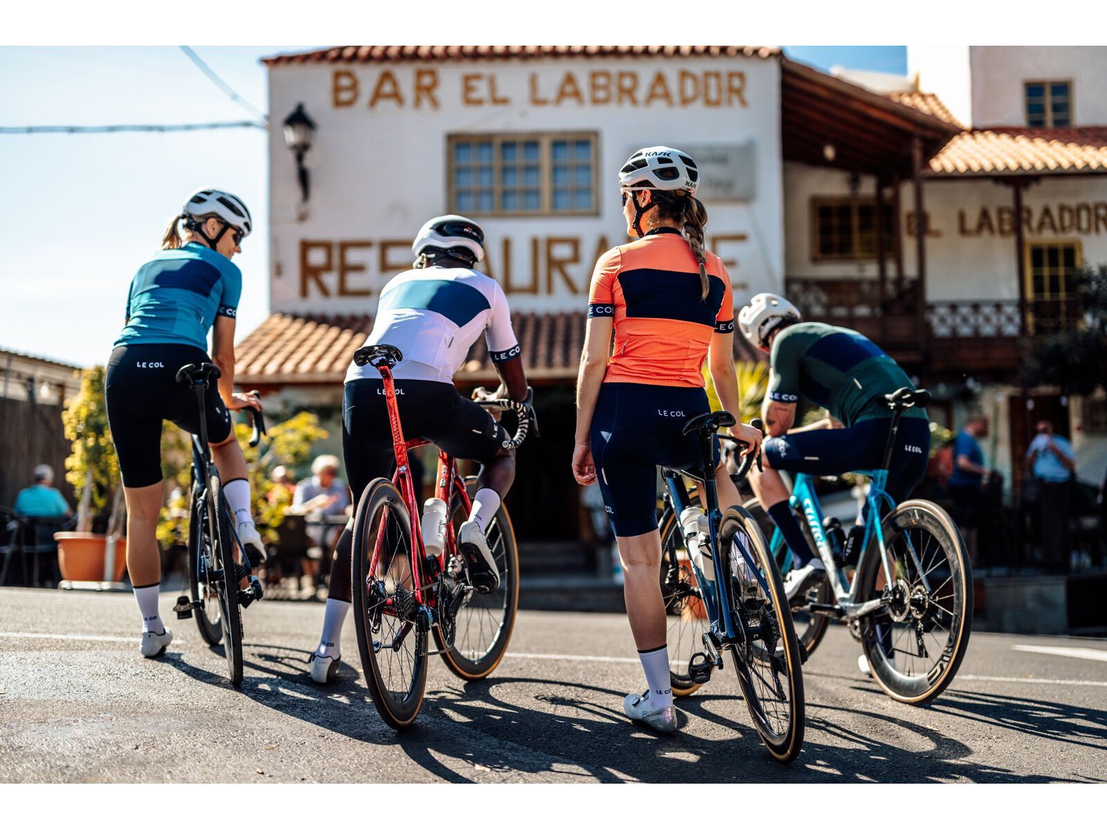 Le Col Womens Sport Waist Shorts, navy - Bild 11