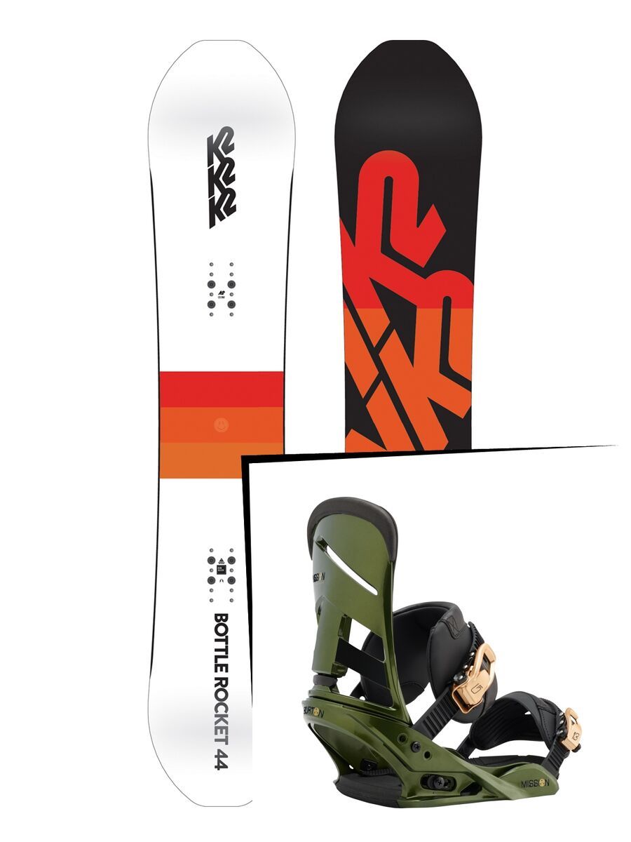 Set: K2 Bottle Rocket 2017 + Burton Mission (1712882S) - Bild 1