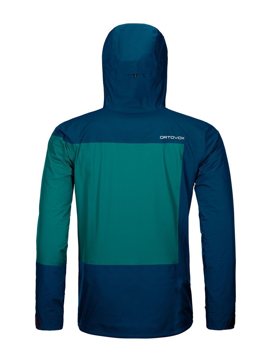 Ortovox 3L Deep Shell Jacket M, petrol blue - Bild 2