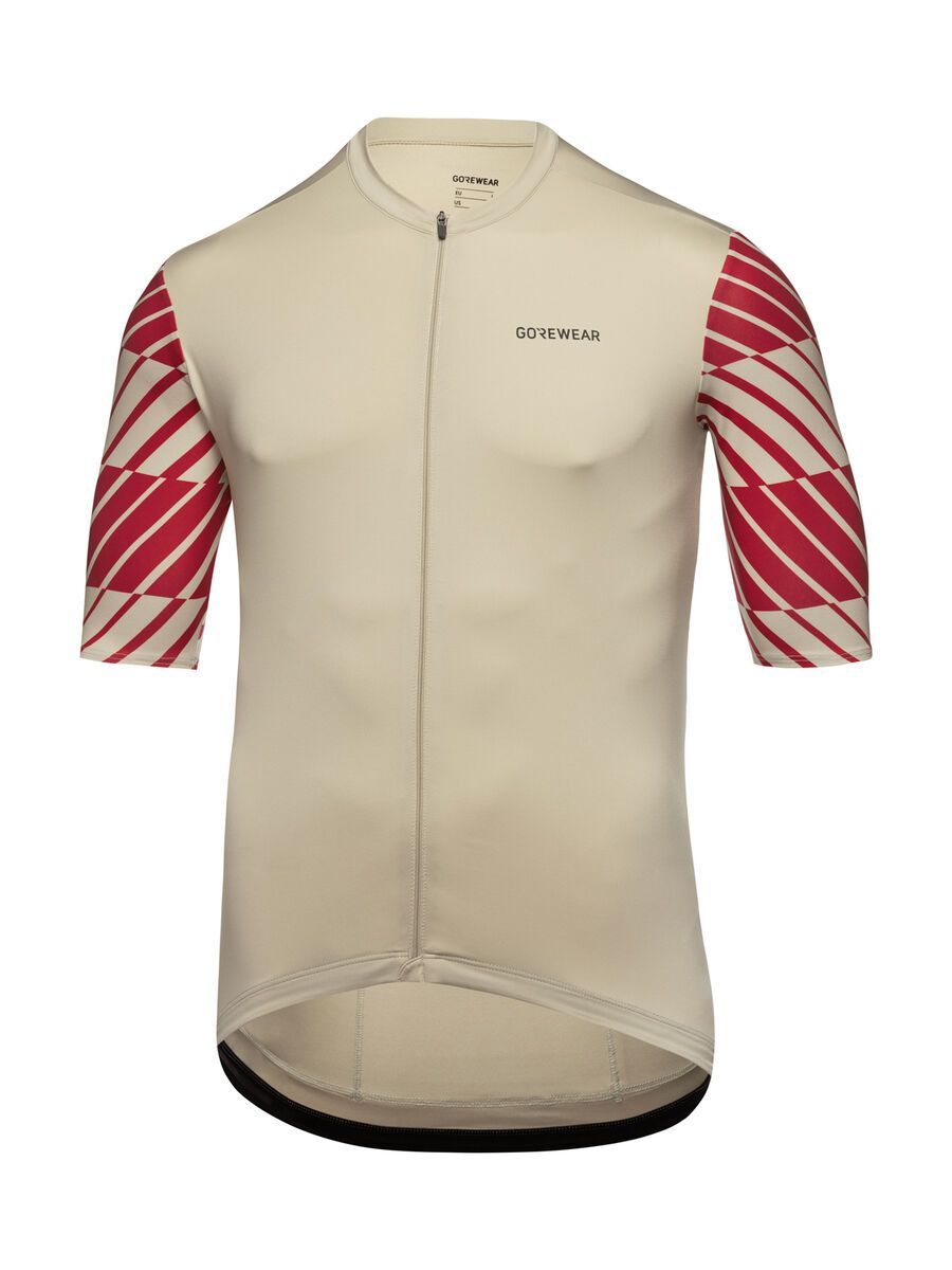 GOREWEAR Swiftride Optical Trikot Herren, tech beige/utility red - Bild 2