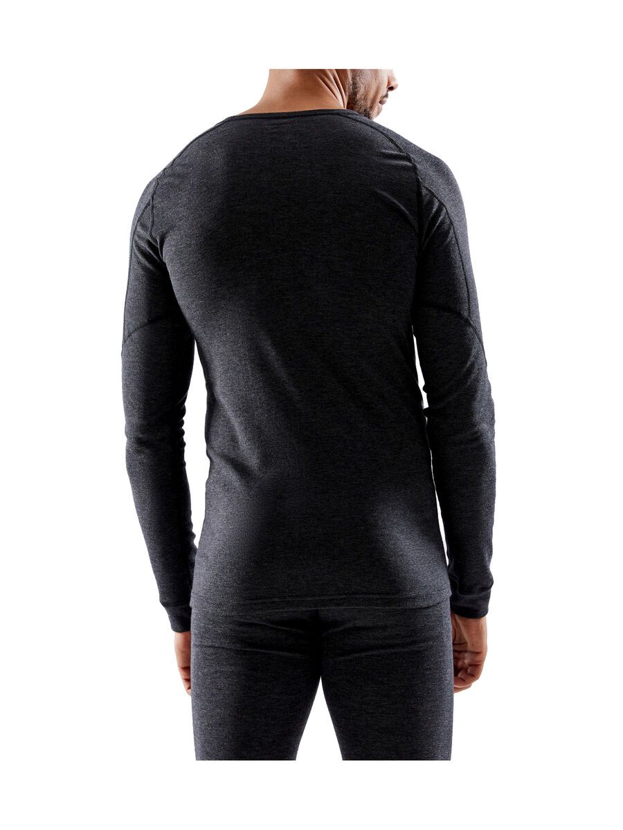Craft Core Wool Merino Set M, black melange - Bild 5